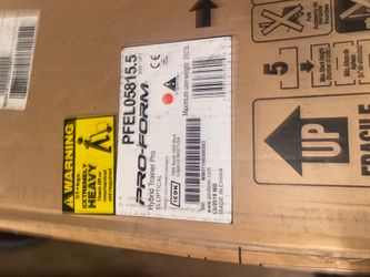 Pro - form hybrid trainer pro pfel05815.5