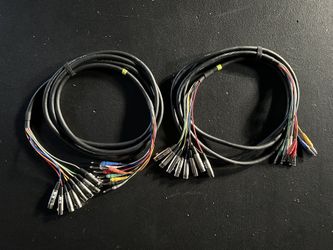 Hosa 8-Ch TRS to XLR Snakes