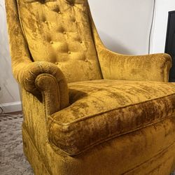 Vintage Rocking Chair - Velvet