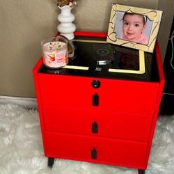 Smart Night  Stands table with LED light with fingerprint Bluetooth for your music and charge your cell phone