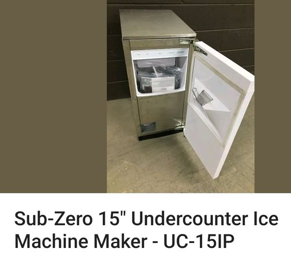 SubZero 15" Undercounter Ice Machine Maker UC15IP for Sale in Fort