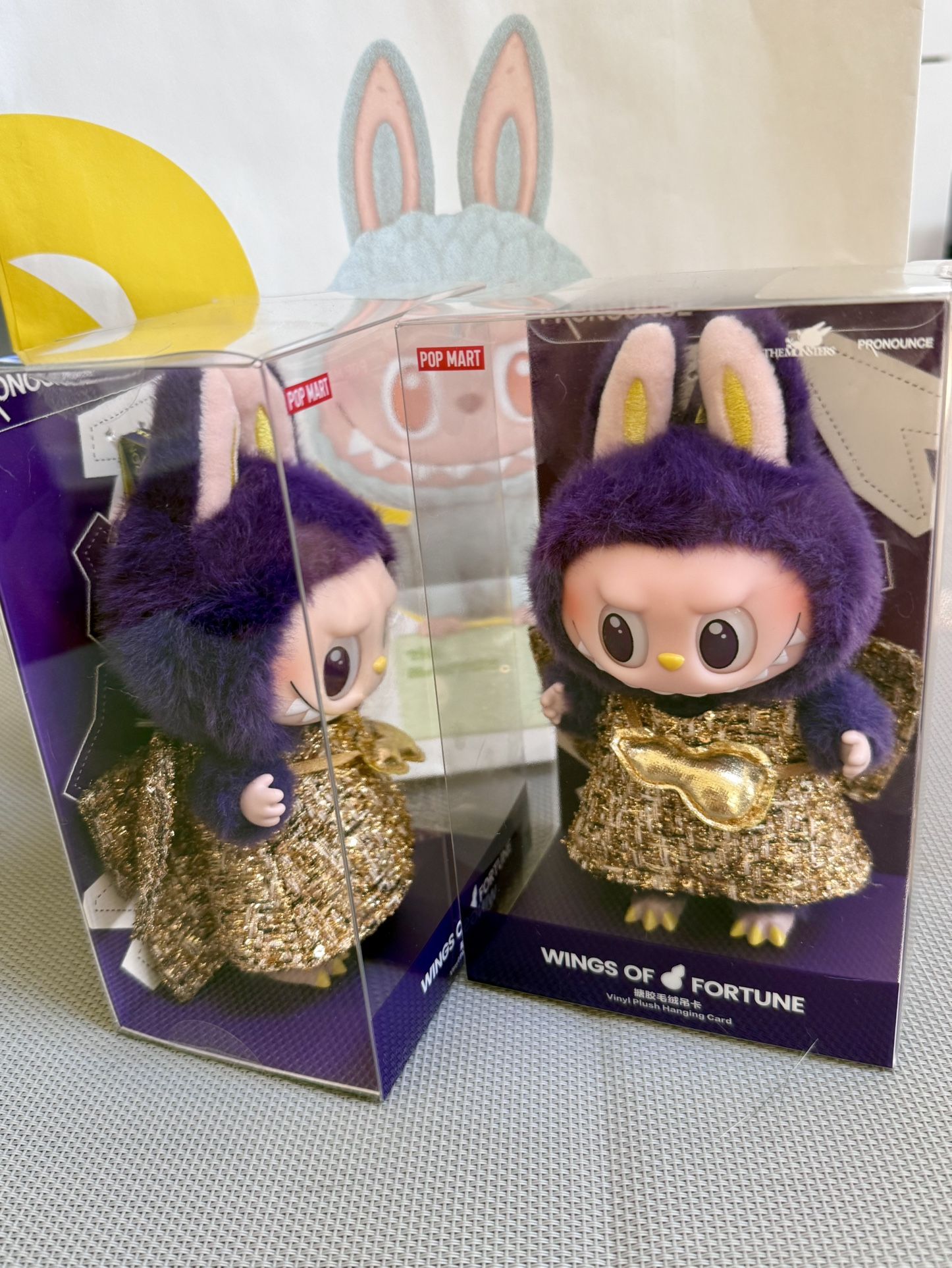LABUBU PRONOUNCE - WINGS OF FORTUNE Vinyl Plush