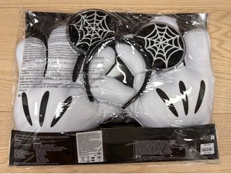 NEW Light Up Mickey Mouse Disney Hands and Ears Halloween Costume Accessories Adult Size