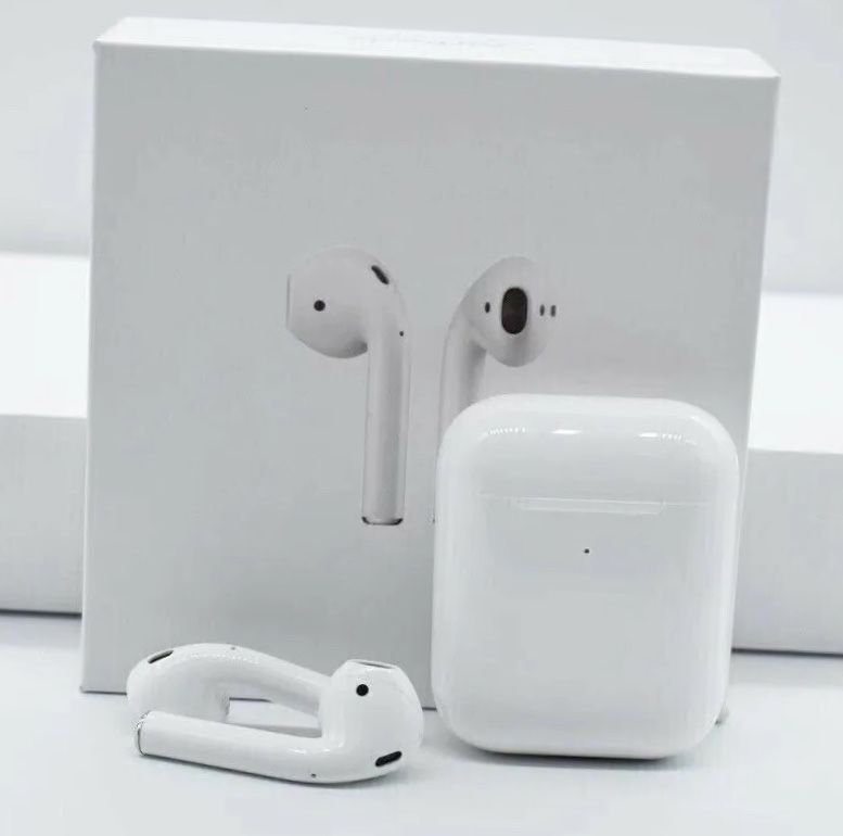 New - Apple Airpods 2nd Generation with Earphone Earbuds & Wireless charging Box US