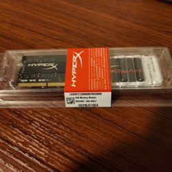 HyperX laptop memory 4GB DDR3L CL11 SODIMM  204pin