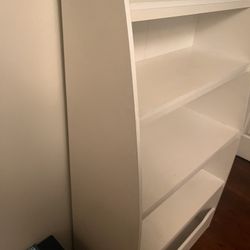 White Book Shelf