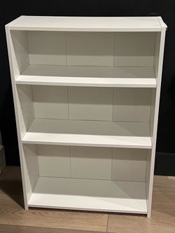 White bookshelf from Target