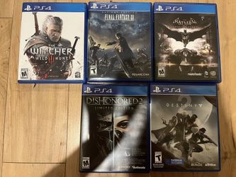 PS4 Games ($10 Each)