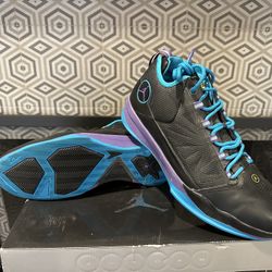 Jordan CP3 IV “Black/ Varsity Purple-Orion Blue-Sunstone”