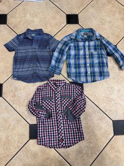 Size 5 and 6 dress shirts. TAKE ALL FOR $8 or $4 each