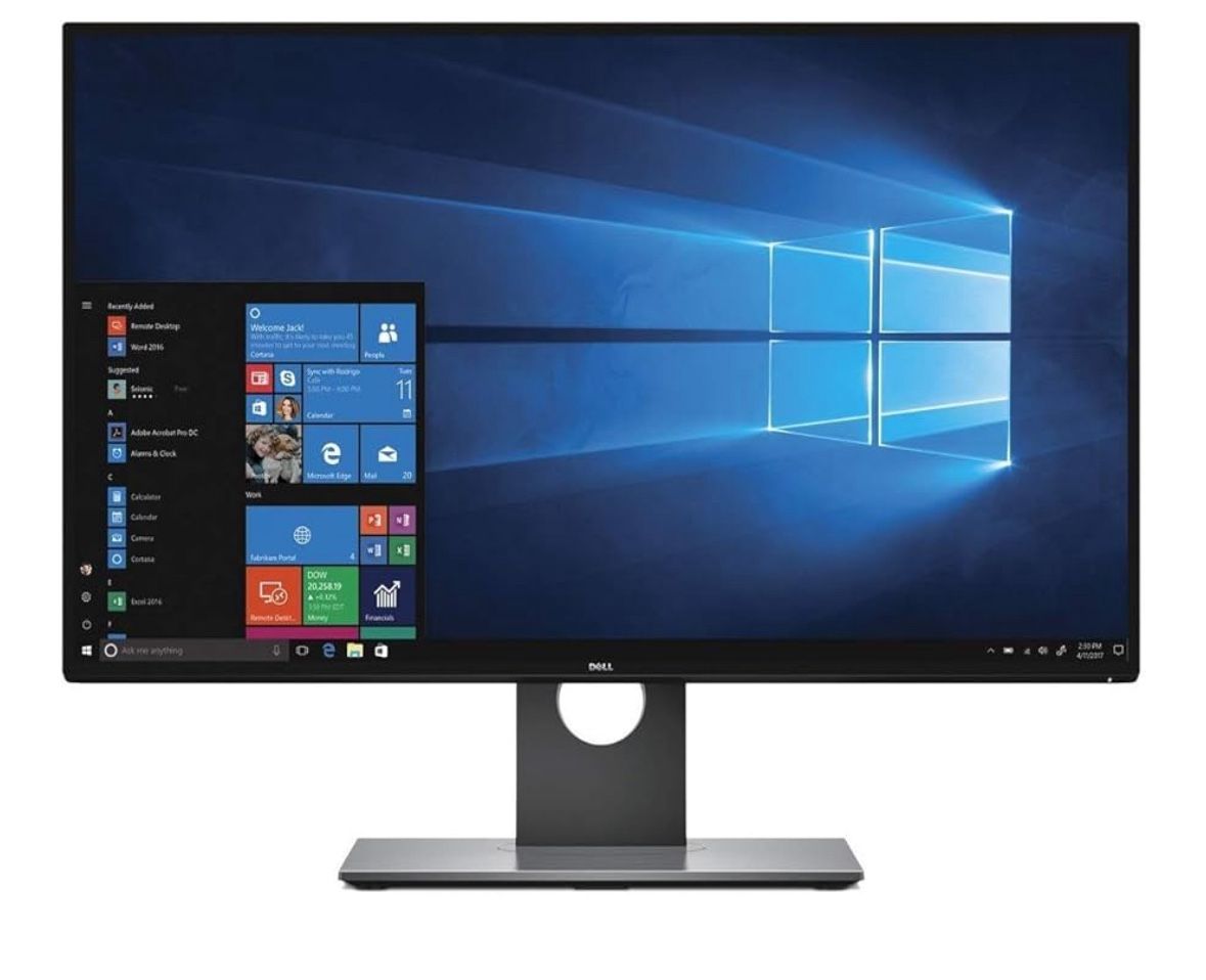 Dell U2717D IPS 27" QHD Wide 1440p UltraSharp InfinityEdge Slim Widescreen LED LCD Monitor VESA