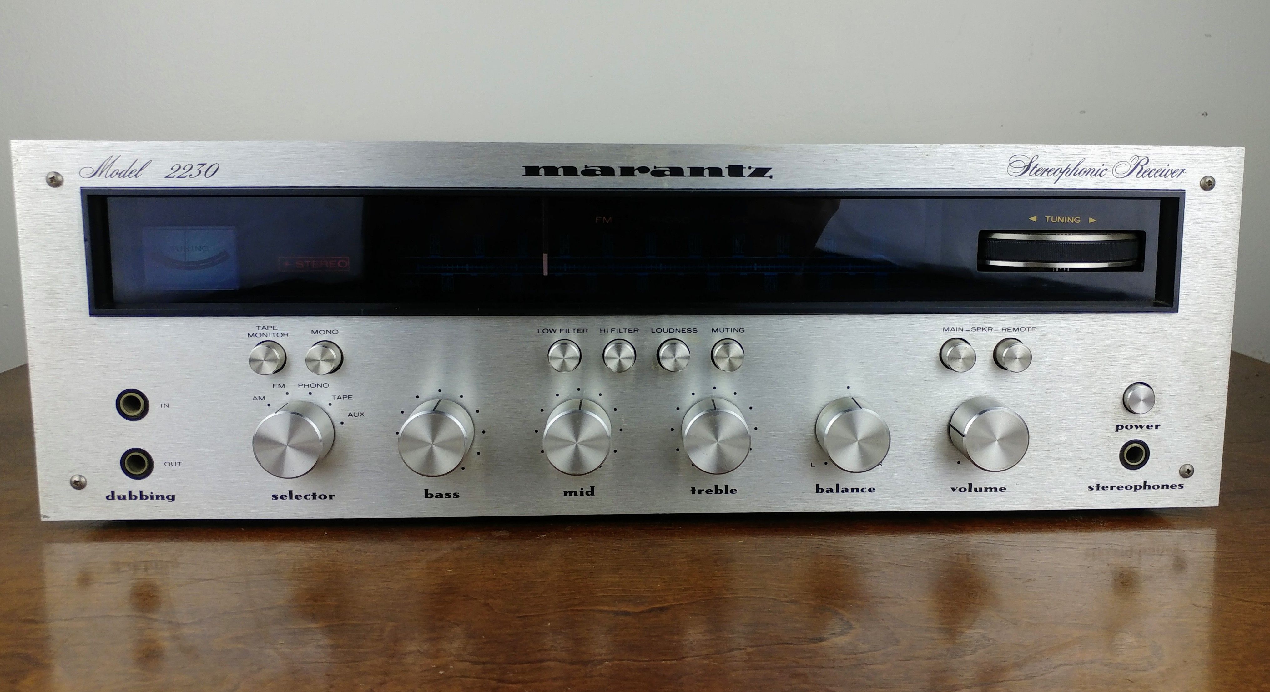 Marantz 2230 Vintage Stereo Receiver - STEREO REHAB 100% RESTORED