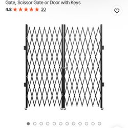 VEVOR Double Folding Security Gate