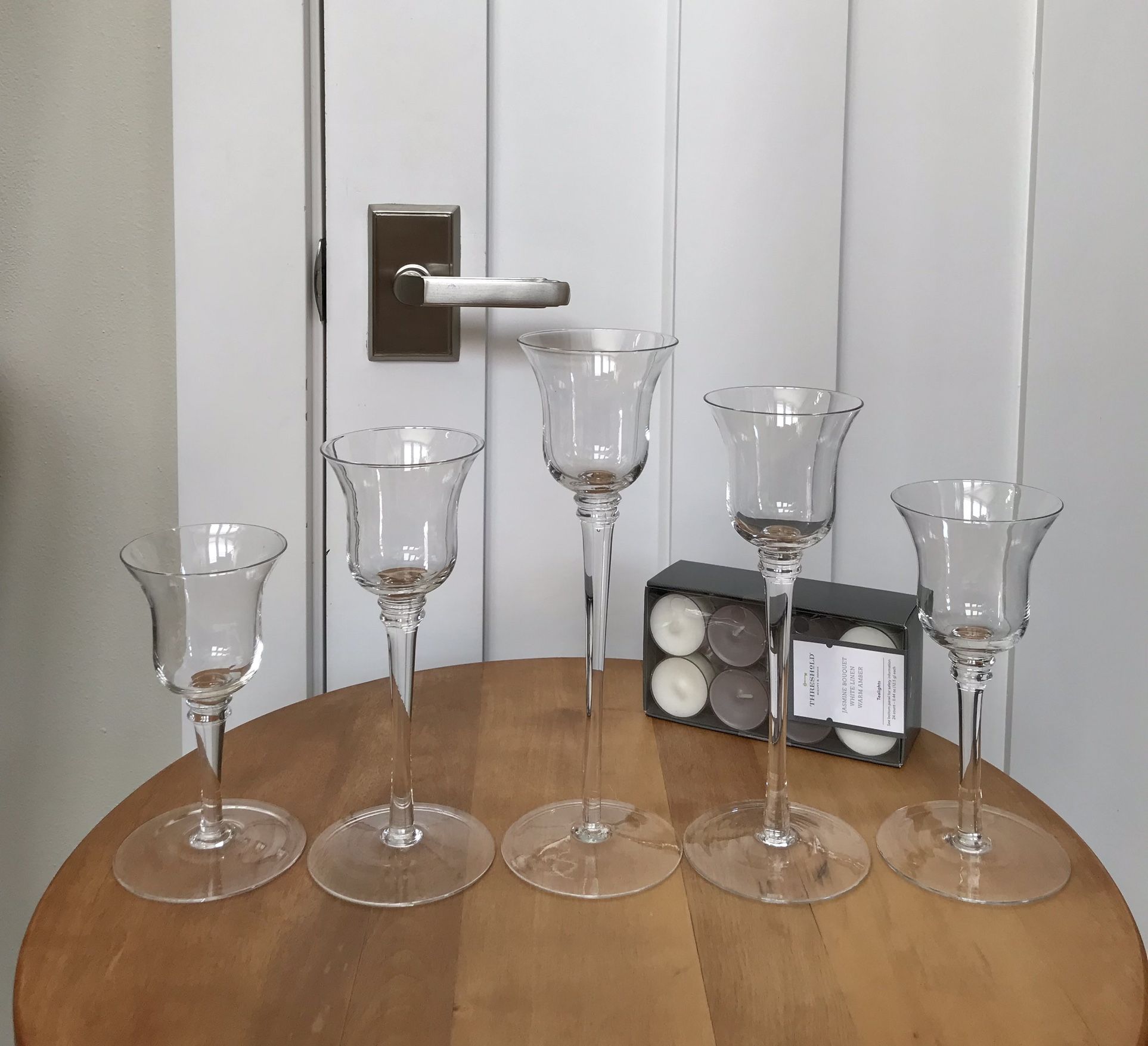 Candle Holder Set & Candles