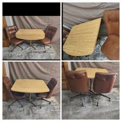 Vintage Table & 2 Chairs 