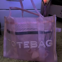 pink tote bag free spa set 