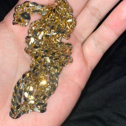 Gold Cuban Chain 14k