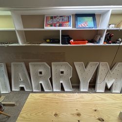 Marquee Letters 