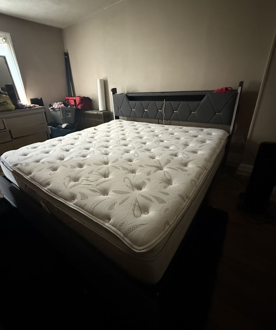 King Size Bed With Frame