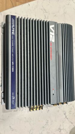 Alpine Car Stereo Amp 