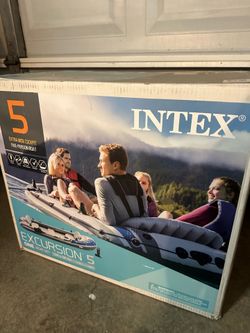 Intex excursion five boat