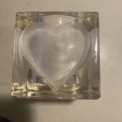 Glass Candle Holder