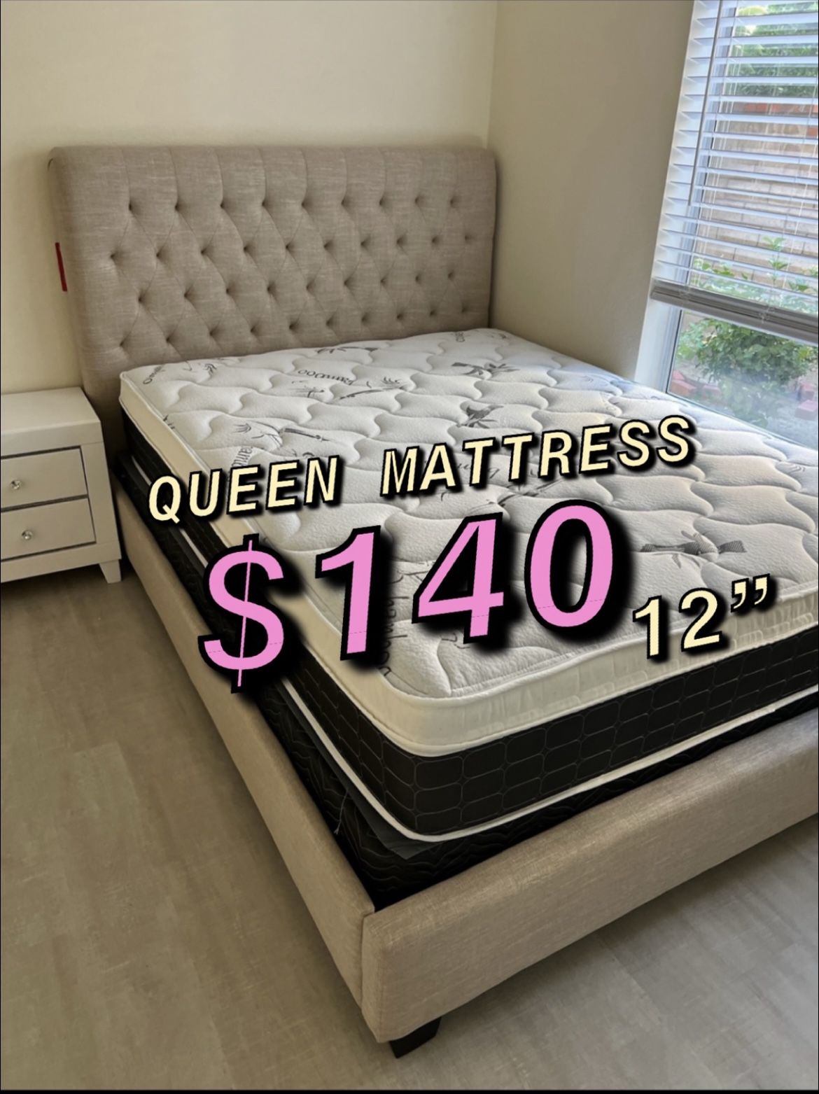 New Queen Mattress Only $140