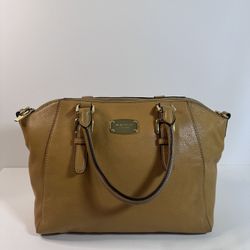 MICHAEL KORS Leather Handbag Yellow (Gem)