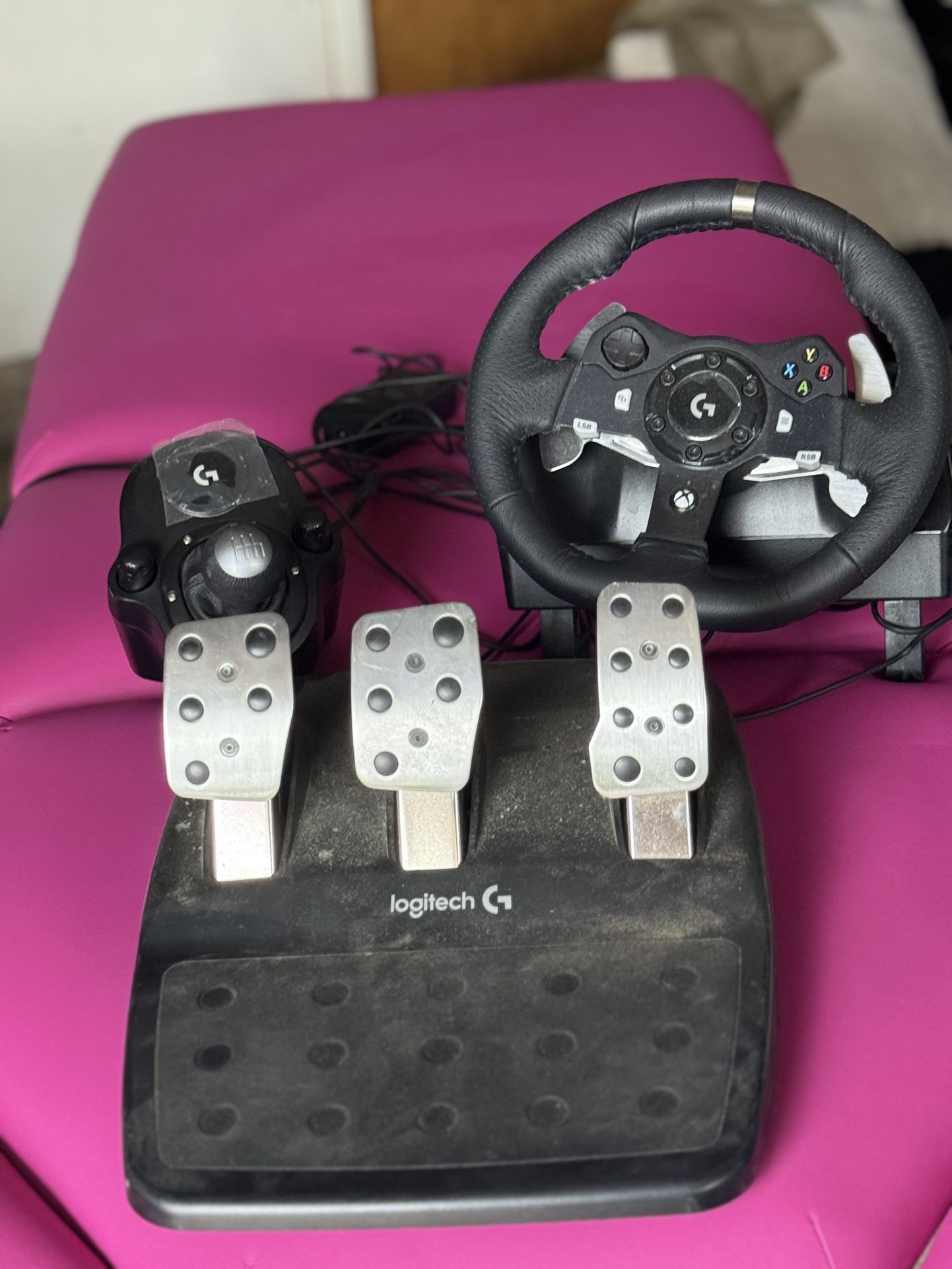 Logitech Racing Set Up (xbox)