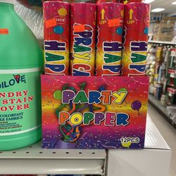 Party Poppers