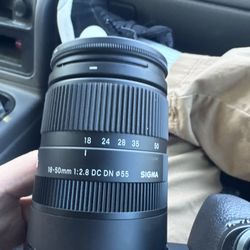 SIGMA 18-50mm f2.8 (SONY)