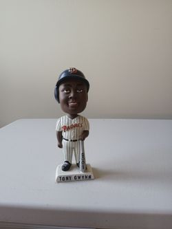 Tony Gwynn Silver Bat Bobble Head