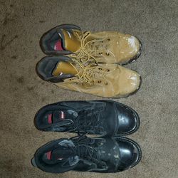 Craftsman 2 Waterproof/slip proof Different Pair Color Steel Toe Pair Boots