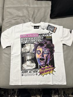 Hellstar Breaking News Graphic T-Shirt White
