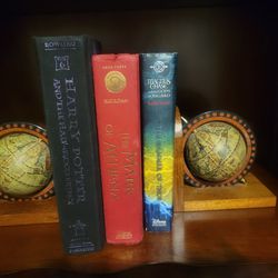 Pair of Vintage Globe Bookends