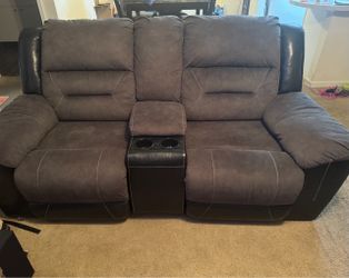 3 piece couch. Love seat. Recliner