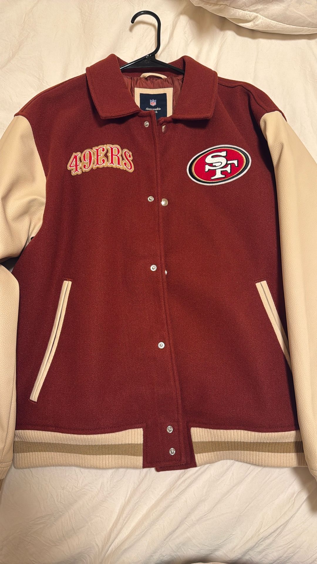 49ers Varsity Bomber jacket New