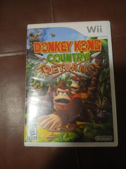 Donkey Kong Country Returns Nintendo Wii