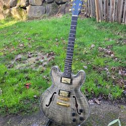 Semi-Hollow Electric Guitar 