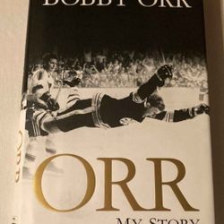 Bobby Orr Signed Hardcover Book Hockey Legend Autograph 