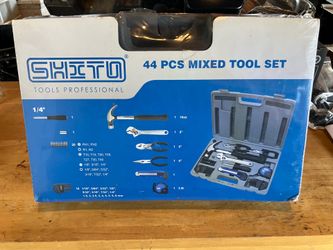 complete tool set and case