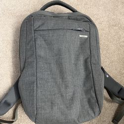 Gray InCase Backpack Laptop Bag