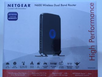 NETGEAR N600 wireless Dual Band Router