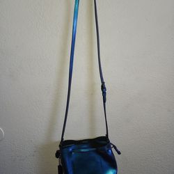 Coach Iridescent Color Shifting Derby Bucket Bag