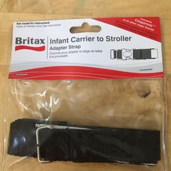 Britax, infant carrier to stroller, Adapter strap