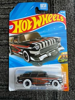 Hot Wheels Black ‘55 Chevy Nomad – Brand New | Wagons