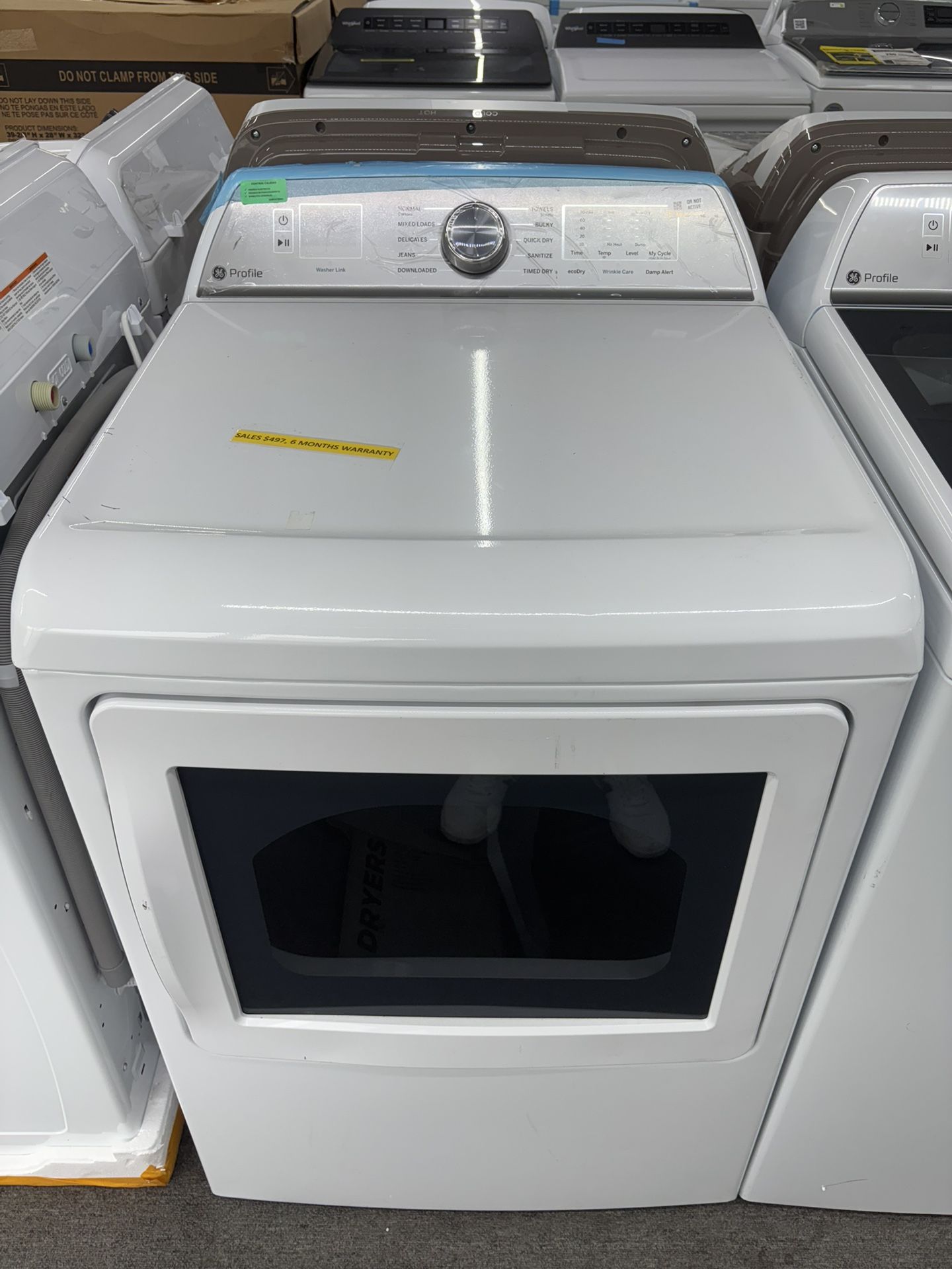 GE Dryer 6 Months Warranty 