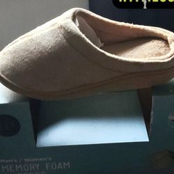 Microfiber Memory Foam Slippers Size SMALL 6-7