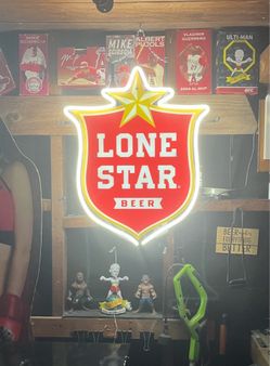 Lone Star Beer Neon Sign **RARE**