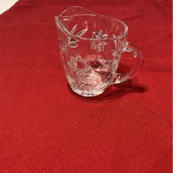 Glass Créamer  Vintage And Collectible 